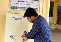 world water day with commitment to clean water